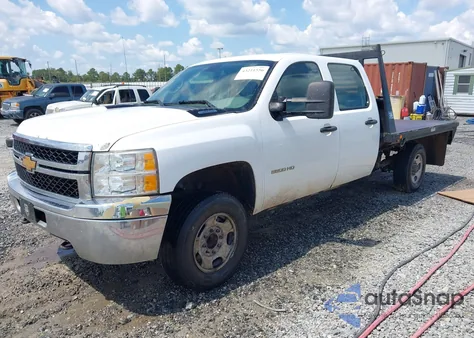2013 Chevrolet Silverado 2500Hd Work Truck из США, поврежденный, VIN 1GC1CVCG6DF198393